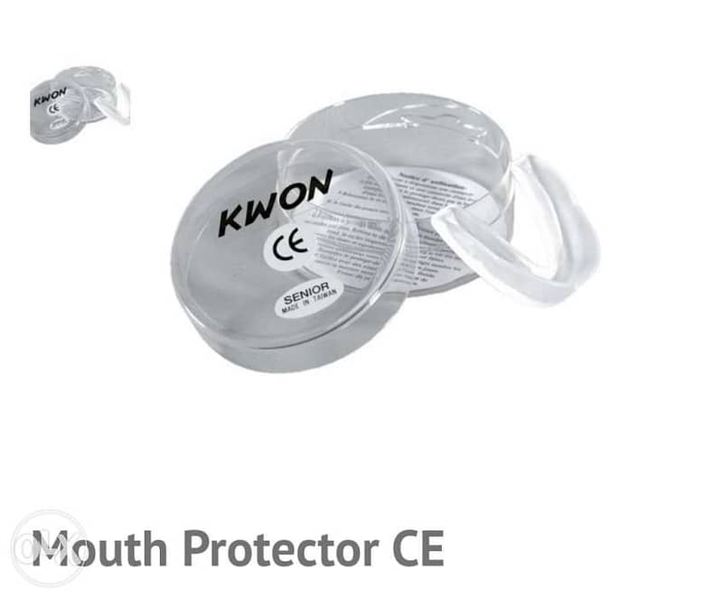 Taekwondo white mouth guard(kwon brand) 0