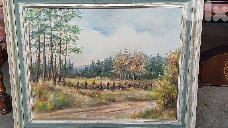 لوحة رسم اكريليك 1