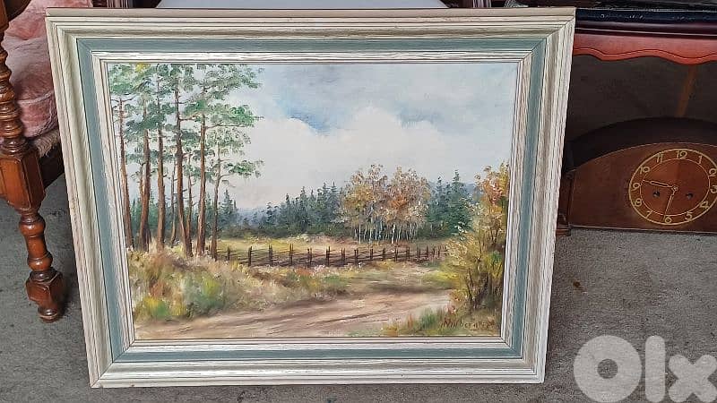 لوحة رسم اكريليك 8