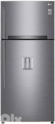 LG Refrigerator Inverter 682L Silver براد ال جي فضي انفرتر 22 قدم 2