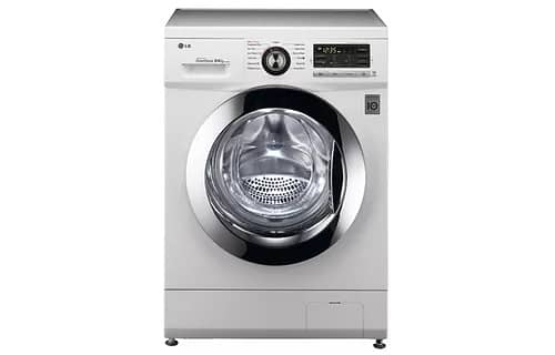 LG Washer Dryer Machine 8/4 kg White  غسالة نشافة ال جي ابيض 2