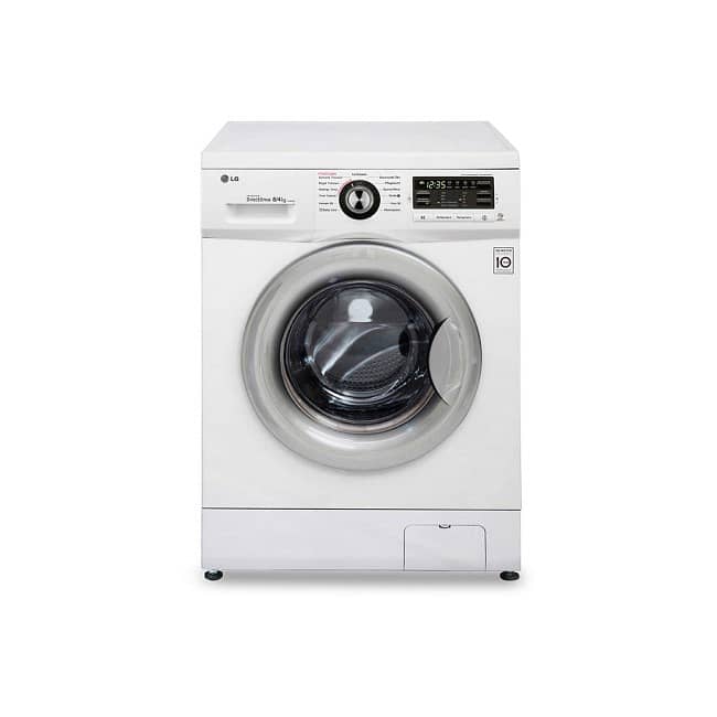 LG Washer Dryer Machine 8/4 kg White  غسالة نشافة ال جي ابيض 4