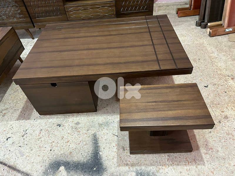 طاولة نص كبيرة قشرة افركيه 0