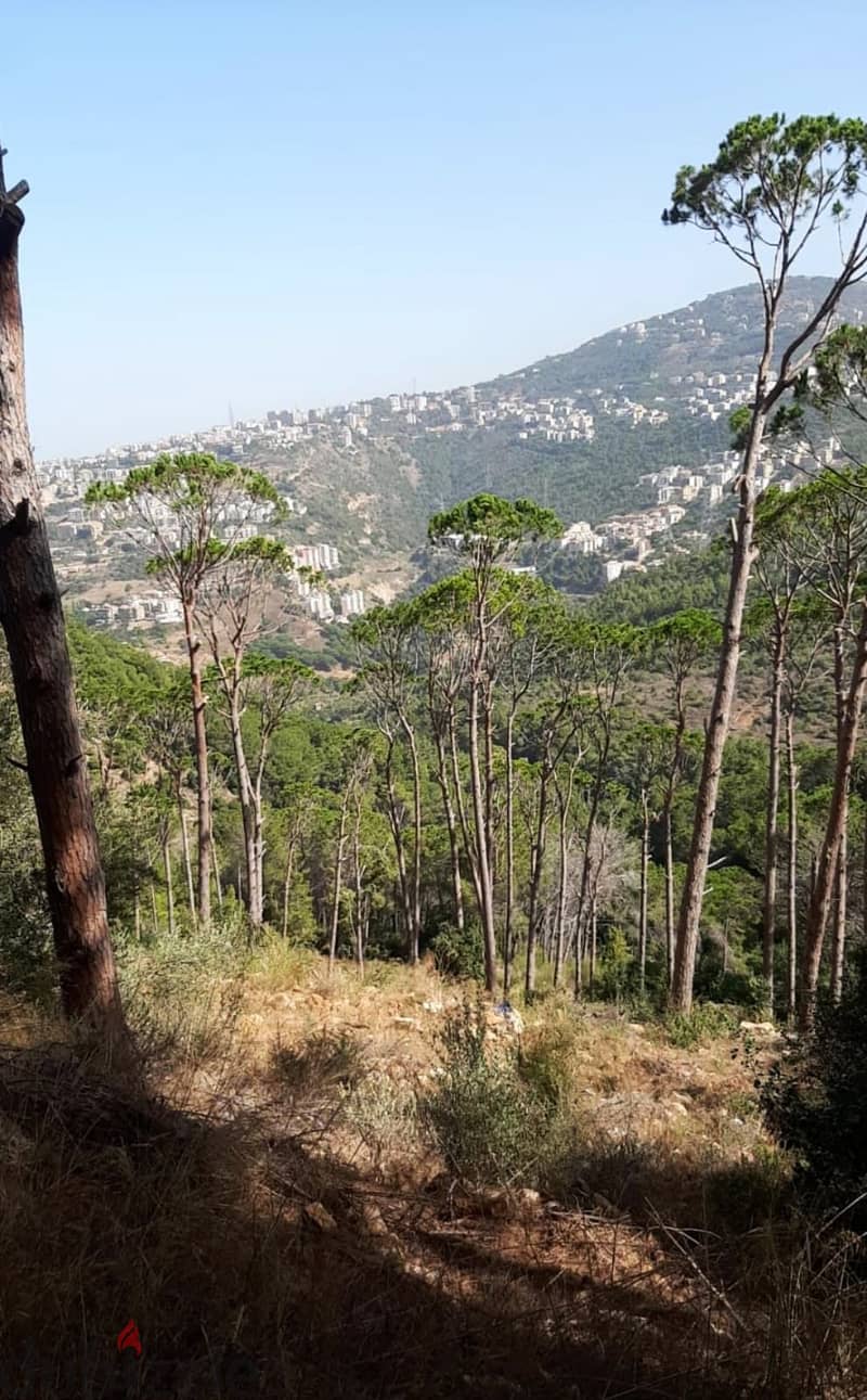 2727 SQM Prime Location Land in Jamhour, Baabda 0