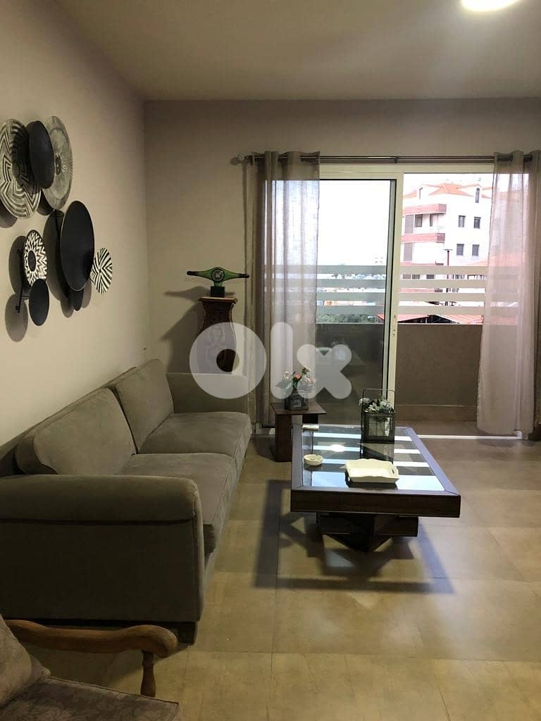 140 Sqm|Fully furnished Apartment For Sale With Sea View In Mansourieh 0