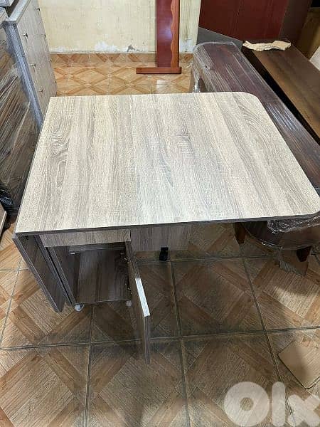 طاولة سفرة بتفتح وبتسكر بتصير 155 سم 1