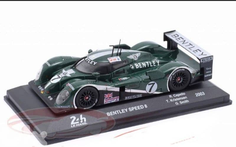 Bentley Speed 8 (24H Le Mans 2003) diecast car model 1;43. 0