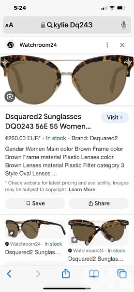 DISQUARED sunglasses size 55 great condition 13
