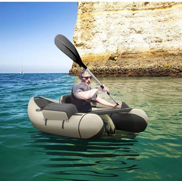 Inflatable Fishing Pontoon Boat 3