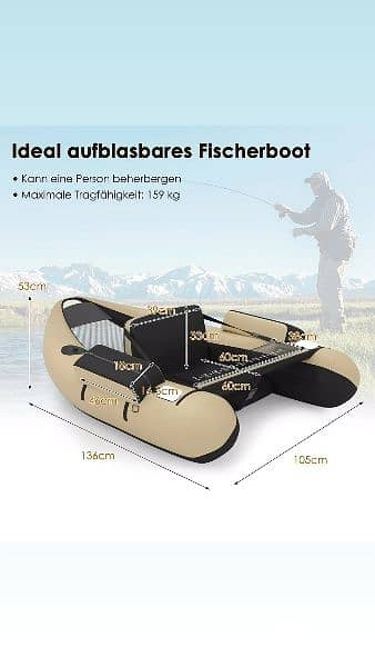 Inflatable Fishing Pontoon Boat 6