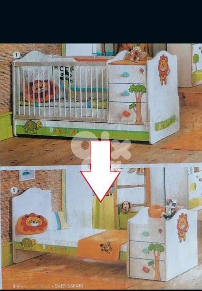 Bed for baby & toddler 1