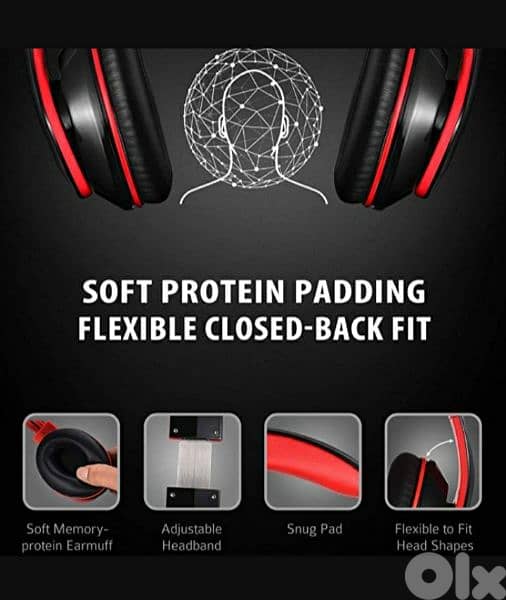 Mpow 059 Extra Bass Bluetooth Headphones/4$delivery 3