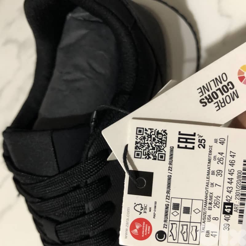 ZARA Running Sneakers 41 5