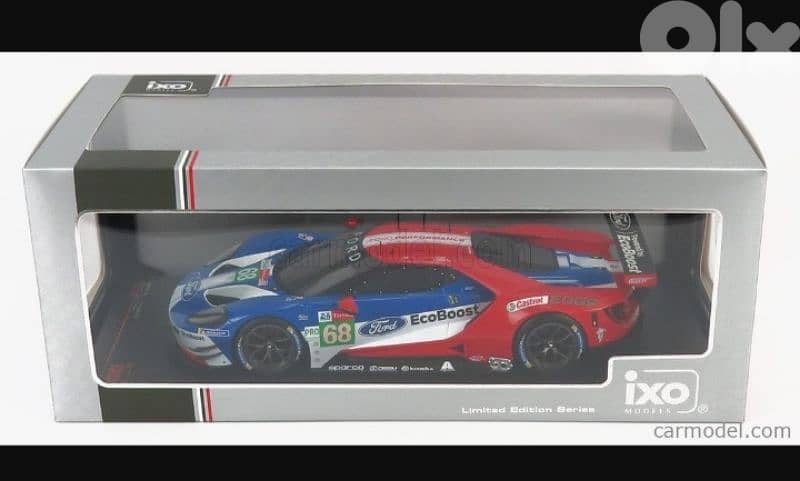 Ford GT (24H Le Mans 2019) diecast car model 1;18. 5
