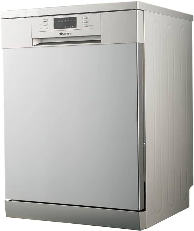 Hisense Dishwasher 14 Place Settings silver غسالة أطباق فضي 3