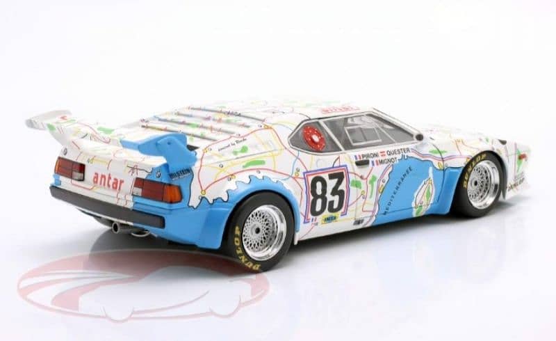 BMW M1 Procar (24h Le Mans 1980) diecast car model 1;18. 2