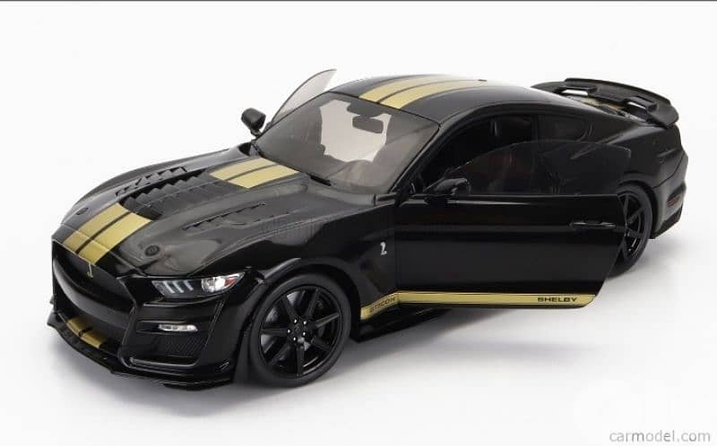 Ford Shelby Mustang GT500-H diecast car model 1;18 5