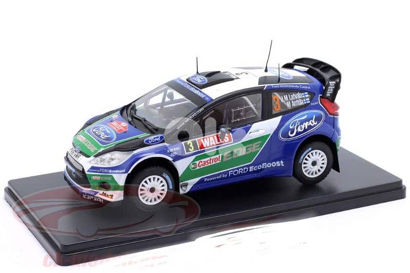 Ford Fiesta RS WRC (Rally Wales2012) diecast car model 1:24 0