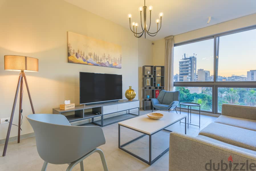 Furnished Le 115 Shadow 2-Bedroom Apartment in Jal El Dib 0