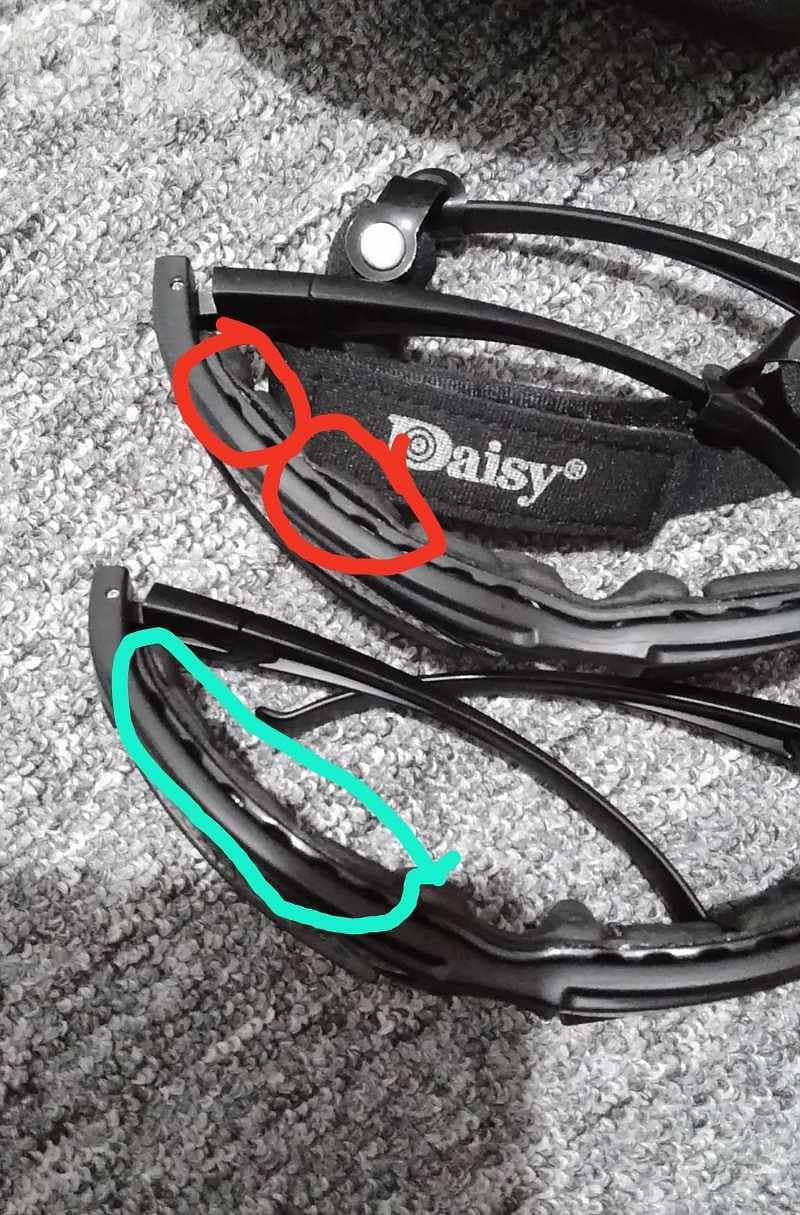 ORIGINAL Daisy X7 polarized sunglasses military Tactical Goggles men 17