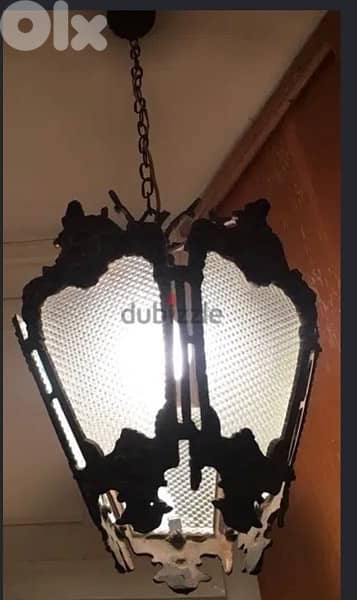 Antique  Bronze Chandelier good condition 0