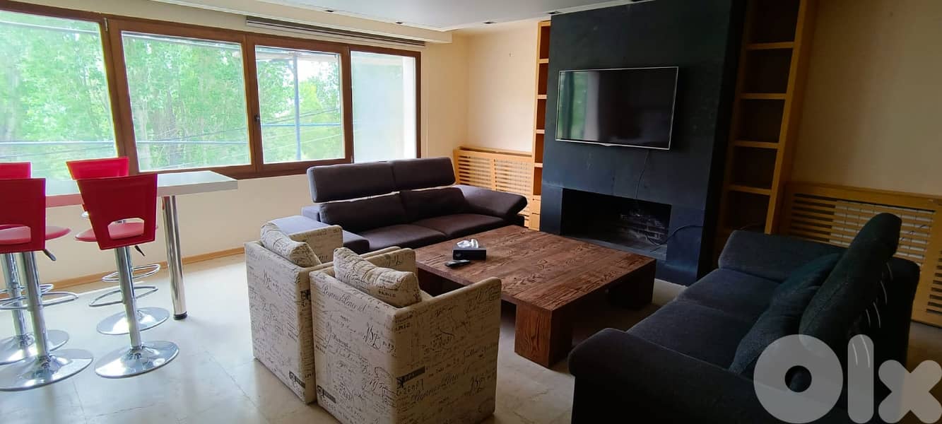 L12260-Furnished Chalet for Sale in Tilal Al Assal- Kfarzebian 0