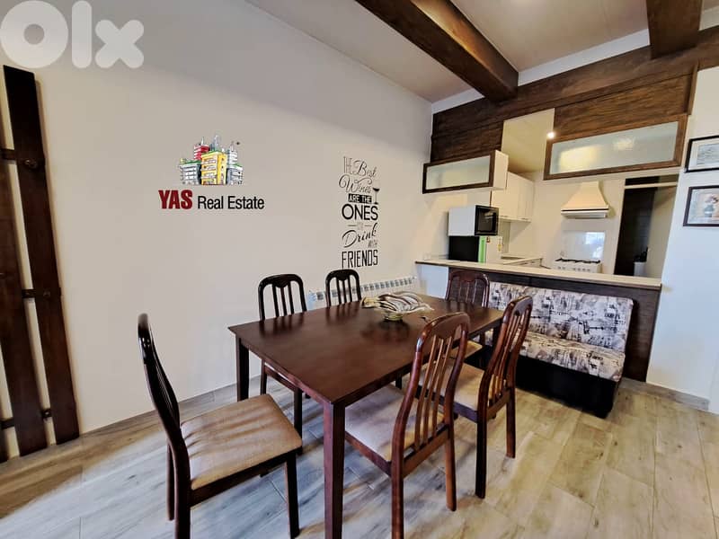 Ouyoun El Siman 120m2 | Rent | Modern Chalet | Fully Furnished | DA 1