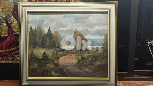 لوحة رسم زيتي