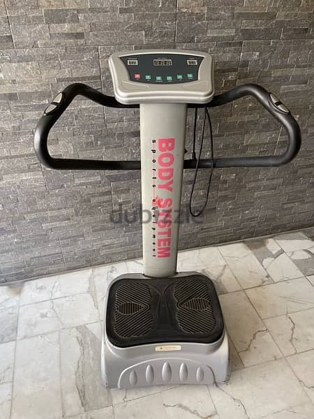 vibration body system like new we have also all sports equipment 0