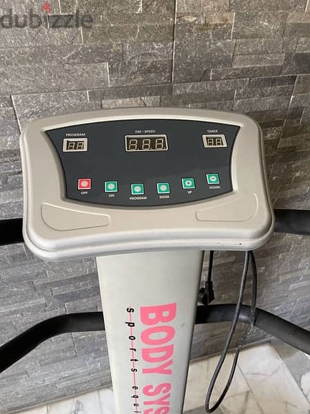vibration body system like new we have also all sports equipment 1