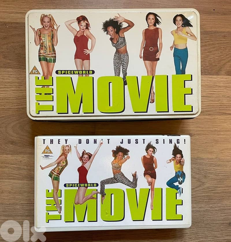 Spice girls spice world the movie vhs in special tin box set 0