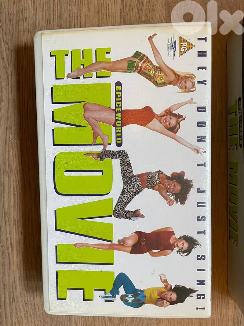 Spice girls spice world the movie vhs in special tin box set 1