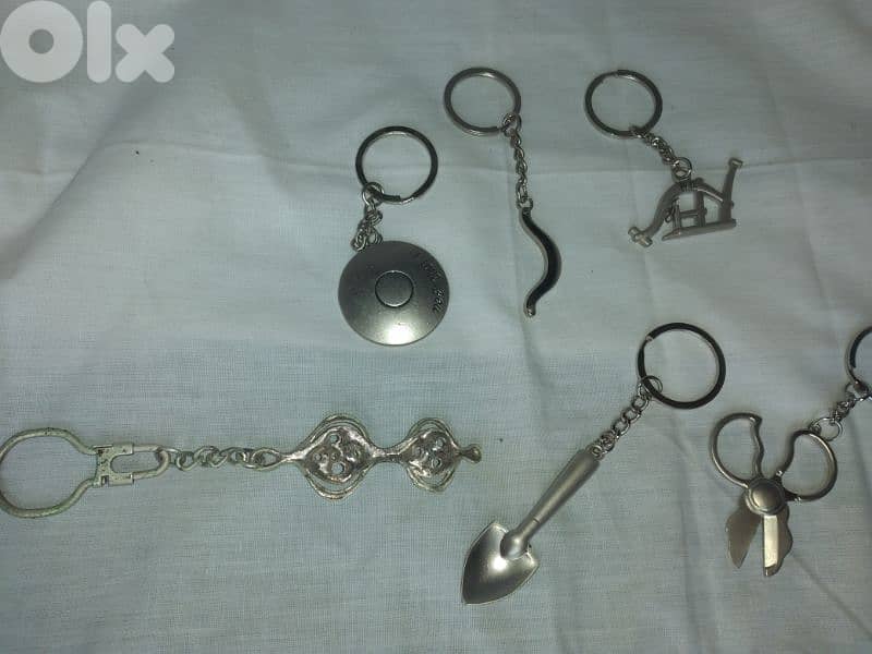 keyholders stainless steel 1=7$ or 3= 15$ 2