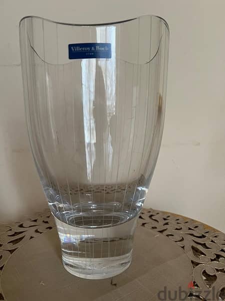 Villeroy & Boch cristal vase 1