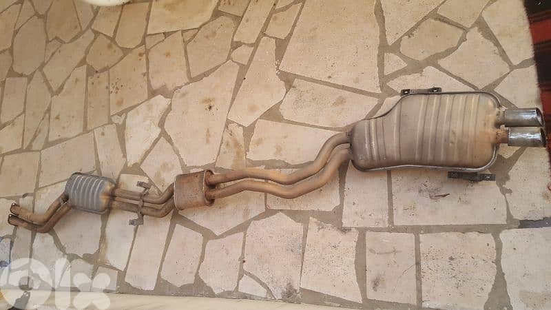 BMW e46 2005 exhaust original 1