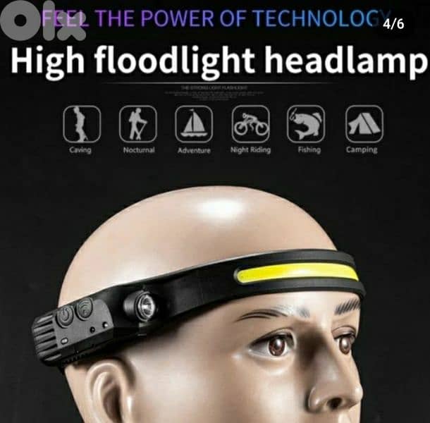 COBA Headlamp CB-689-2- outdoors led light /4$ delivery 3