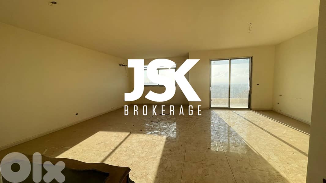 L14384-190 SQM Apartment for Sale In Mansourieh 0