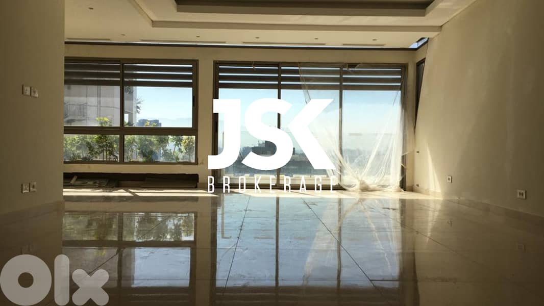 L14391-3-Bedroom Apartment with City View for Sale In Achrafieh 0