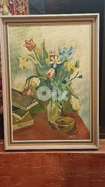 لوحة رسم زيتي 1