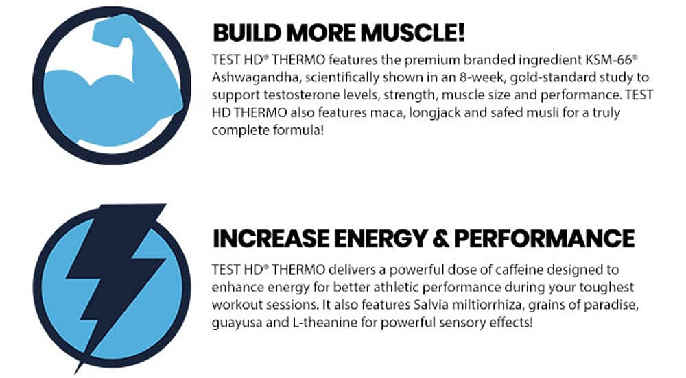 Muscletech TEST HD Testosterone Booster Made in USA (90 Pills) 1