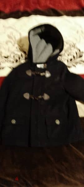 جاكيت جوخ جديدة  ماركة mathercare مبطنة بتلبس من عمر سنتين الى 3 سنوات 2