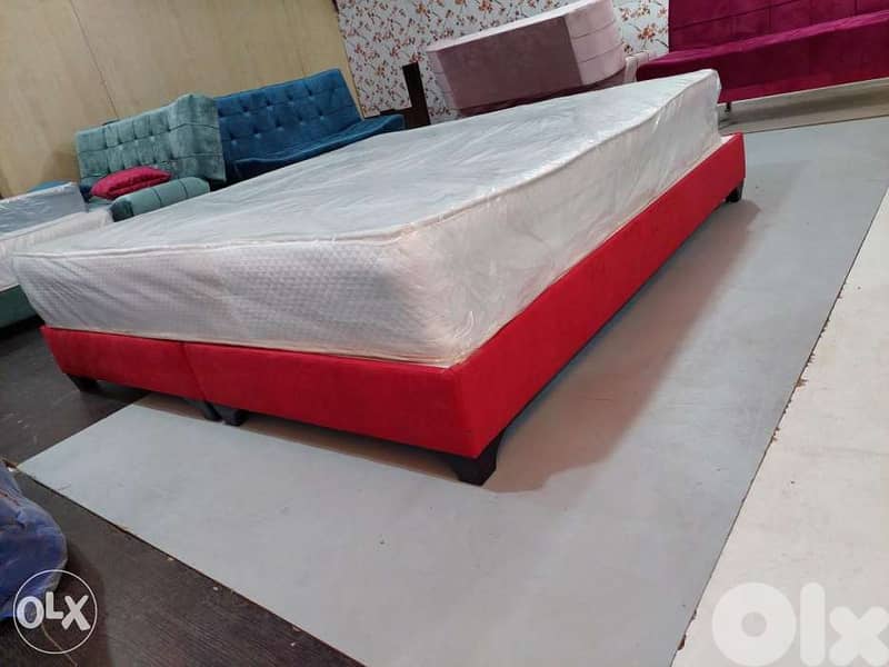 تخت بوكس مع فرشة كفالة ٧ سنوات 0