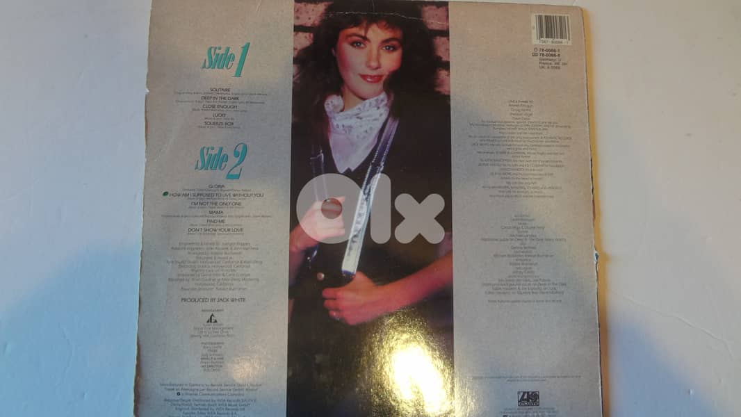 Laura Branigan  Branigan 2 album vinyl Atlantic vg 1