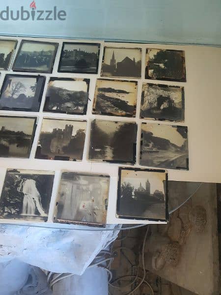 vintage from the 19 th century 55 glass plate negatif 3