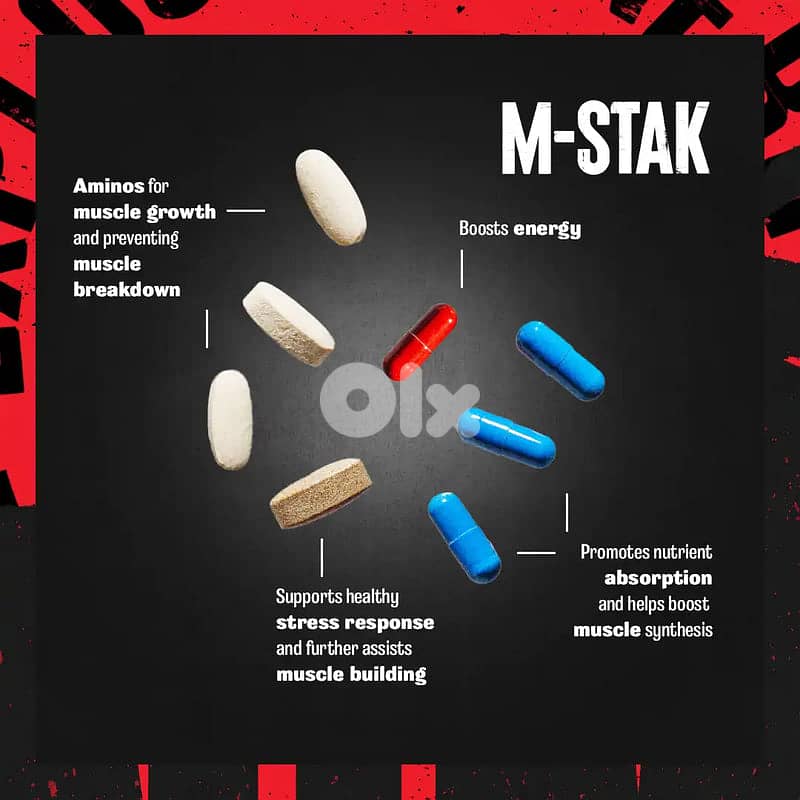 Animal M-STAK by Universal Nutrition (21 Packs) 3