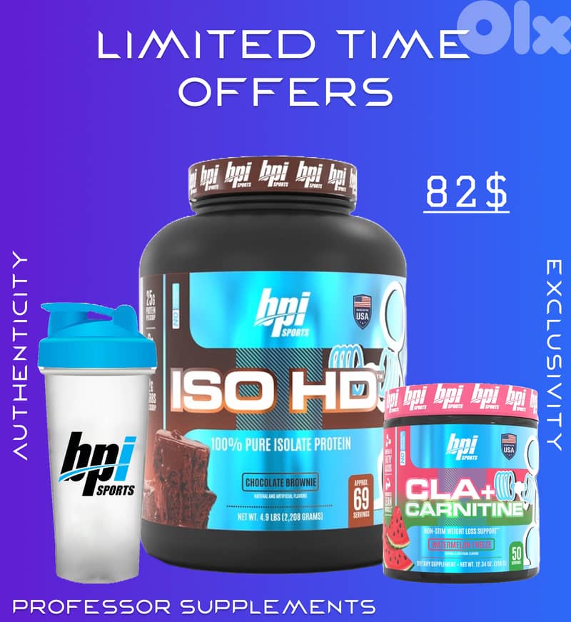 BPI Sports ISO HD Whey Isolate 5.2 LBS 5
