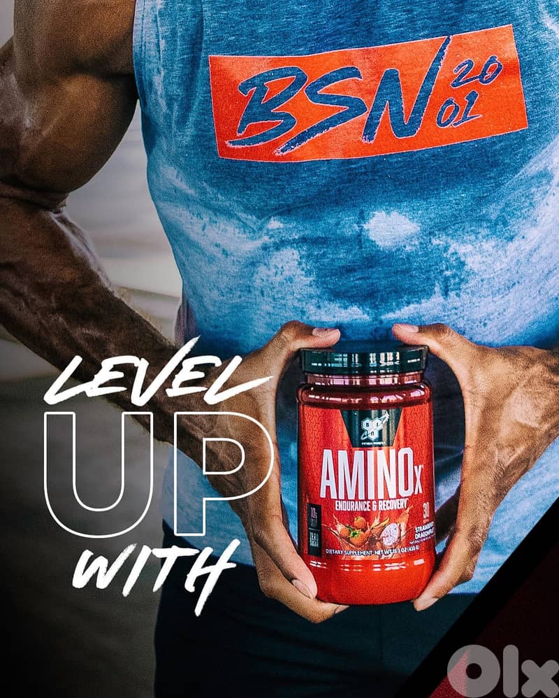 BSN Amino X (30 Servings) Fruit Punch (10g Amino Acids) 1