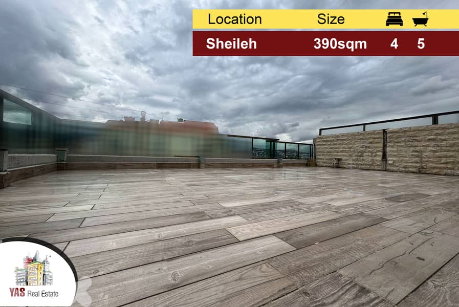 Sheileh 390m2 | 85m2 Terrace | Well Maintained | EL | 0