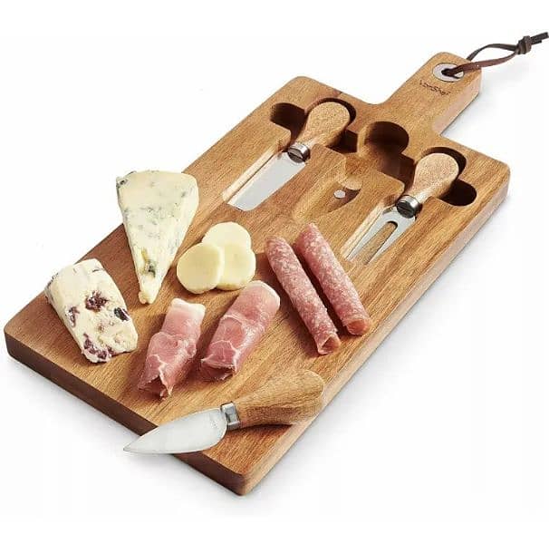vonshef bamboo cheese board 2