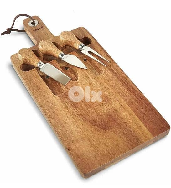 vonshef bamboo cheese board 4